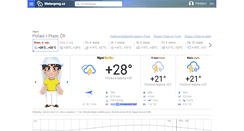 Desktop Screenshot of meteoprog.cz