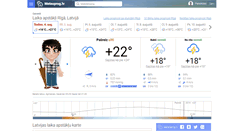 Desktop Screenshot of meteoprog.lv