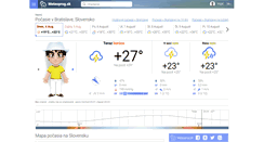 Desktop Screenshot of meteoprog.sk