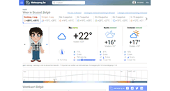 Desktop Screenshot of meteoprog.be